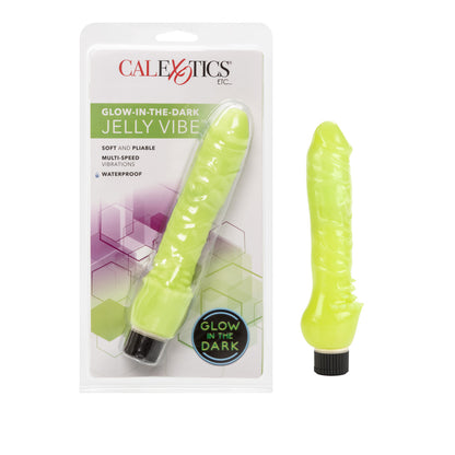 GLOW IN THE DARK JELLY PENIS GREEN
