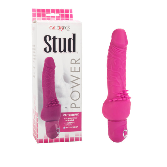 POWER STUD CLITTERIFIC PINK