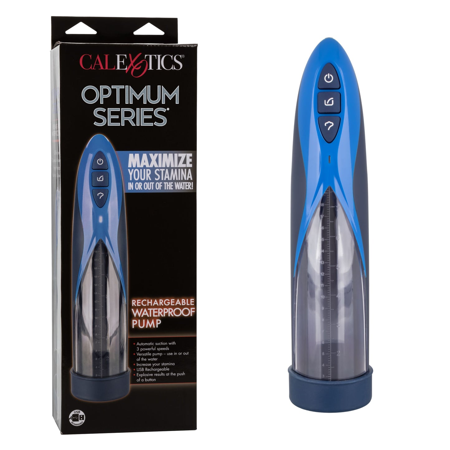 OPTIMUM SERIES WATERPROOF PUMP RECHARGEABLE