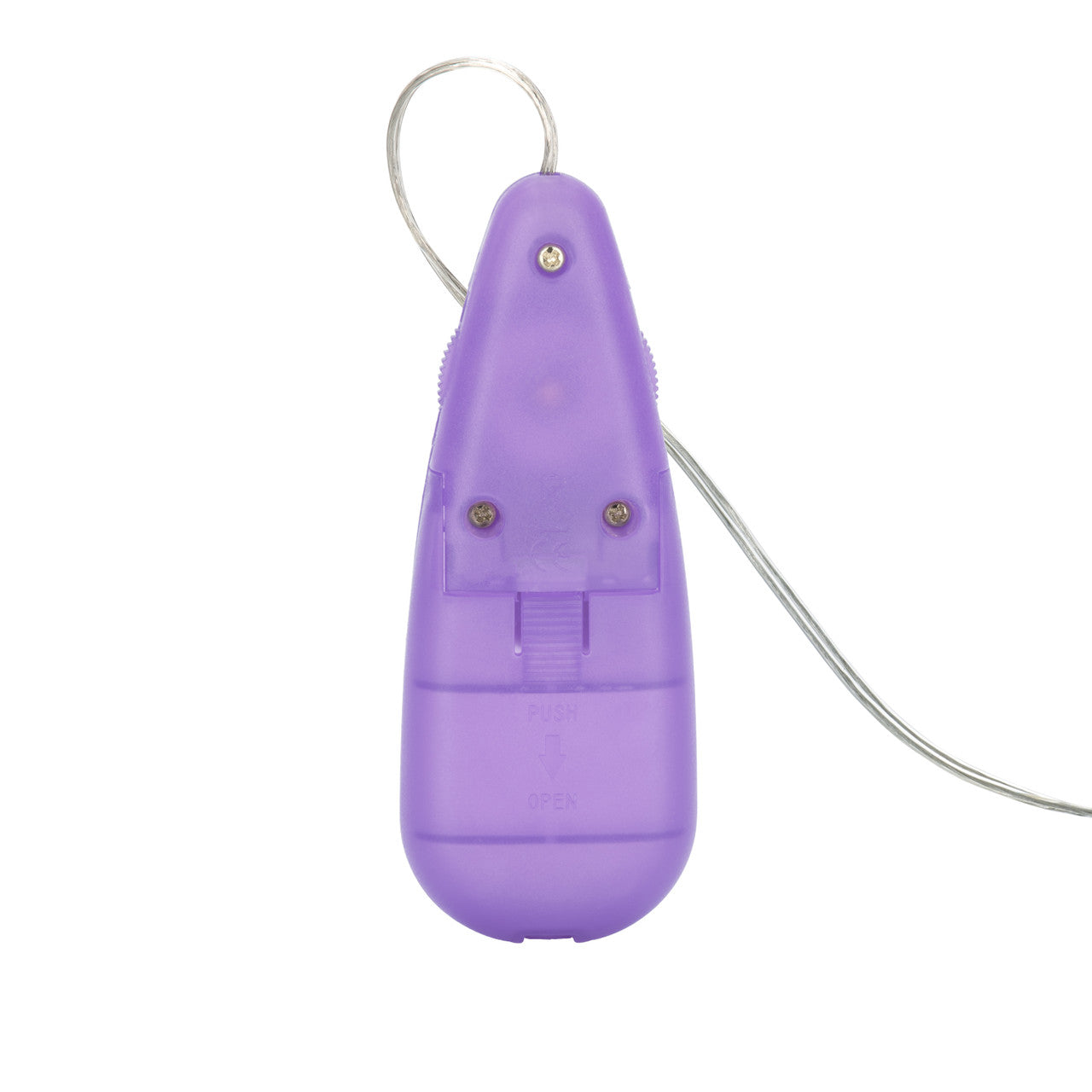 SILICONE SLIMS NUBBY BULLET PURPLE