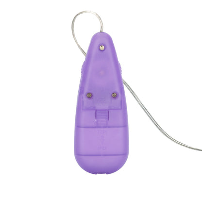 SILICONE SLIMS NUBBY BULLET PURPLE