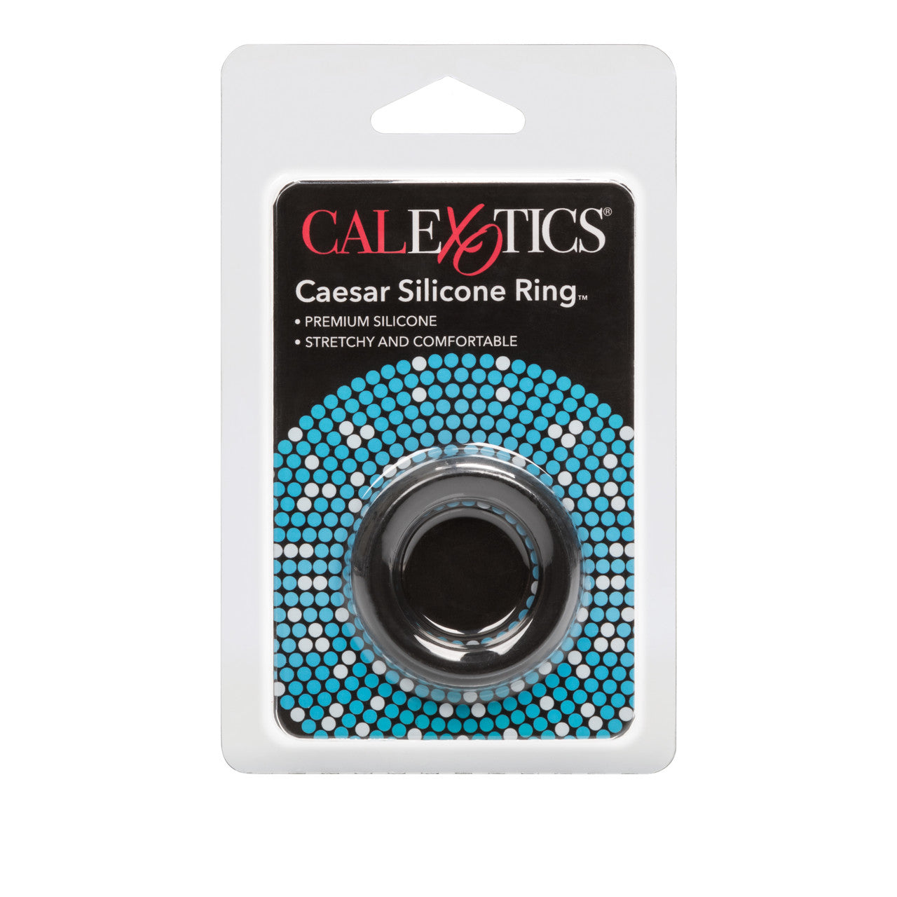 ADONIS SILICONE RING CAESAR BLACK