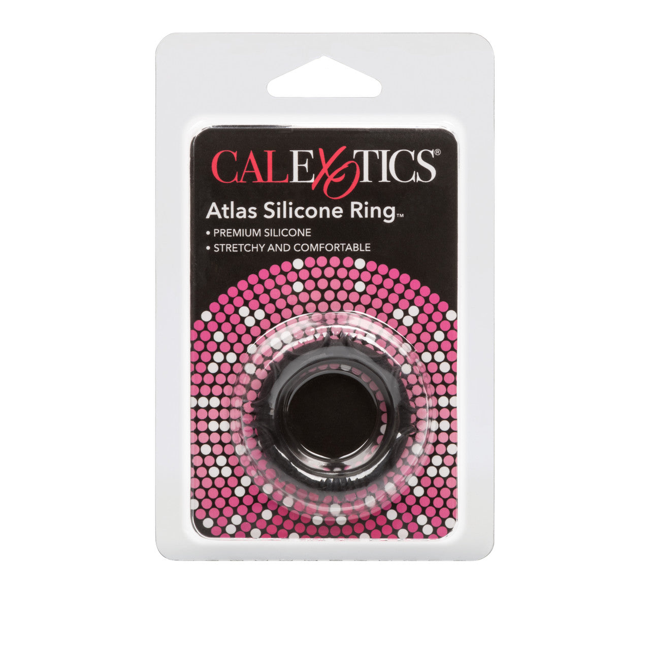 ADONIS SILICONE RING ATLAS BLACK
