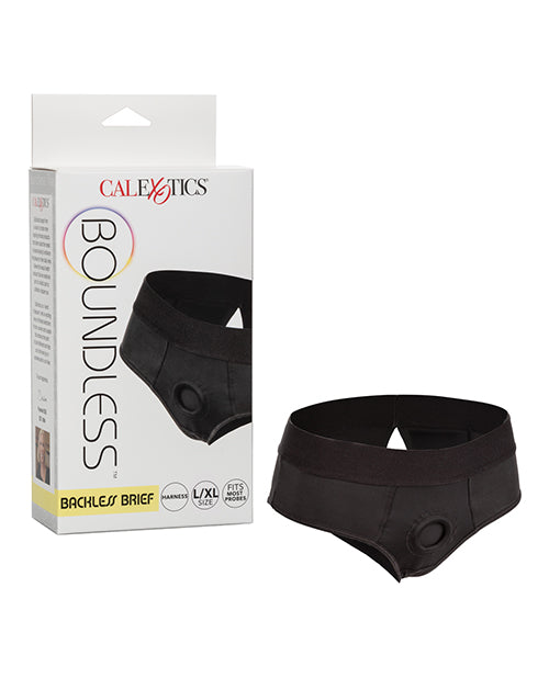 BOUNDLESS BACKLESS BRIEF L/XL HARNESS BLACK