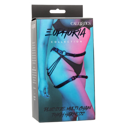EUPHORIA PLUS SIZE MULTI CHAIN THIGH HARNESS