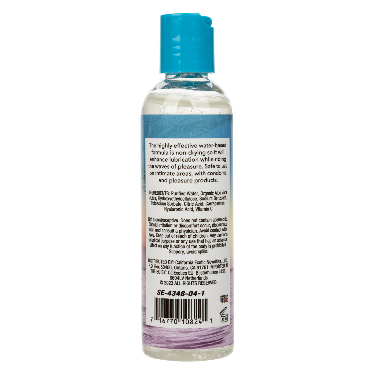 CALIFORNIA DREAMING OCEAN MIST WATER BASED LUBE 4 OZ