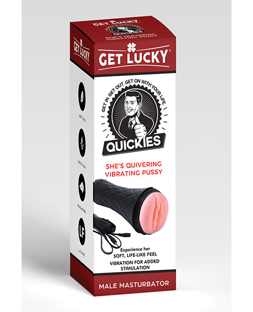 SHIBARI GET LUCKY QUICKIES SHE'S QUIVERING VIBRATING PUSSY MASTURBATOR