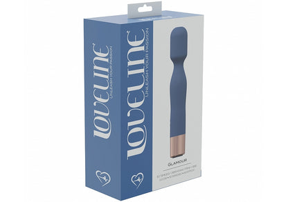 LOVELINE GLAMOUR MINI WAND BLUE