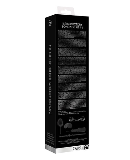 INTRODUCTORY BONDAGE KIT #4 BLACK