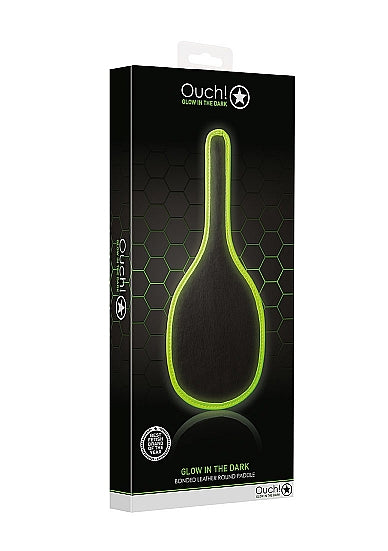 GLOW ROUND PADDLE GLOW IN THE DARK