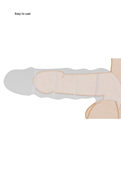 REALROCK PENIS SLEEVE 6IN FLESH