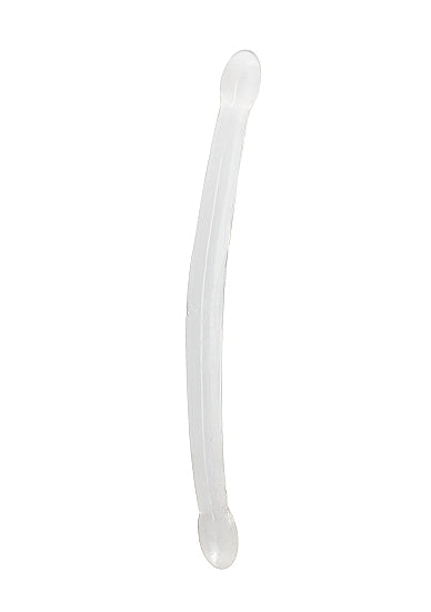 REALROCK NON REALISTIC DOUBLE DONG 17IN TRANSPARENT