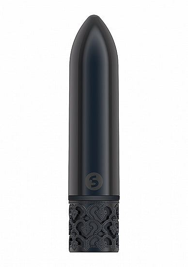 ROYAL GEMS GLAMOR POWERFUL BULLET RECHARGEABLE GUNMETAL