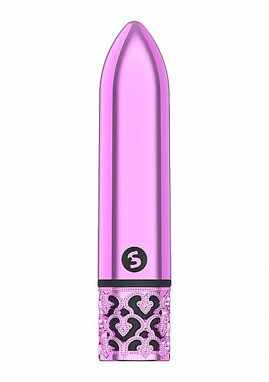 ROYAL GEMS GLAMOUR PINK ABS BULLET RECHARGEABLE