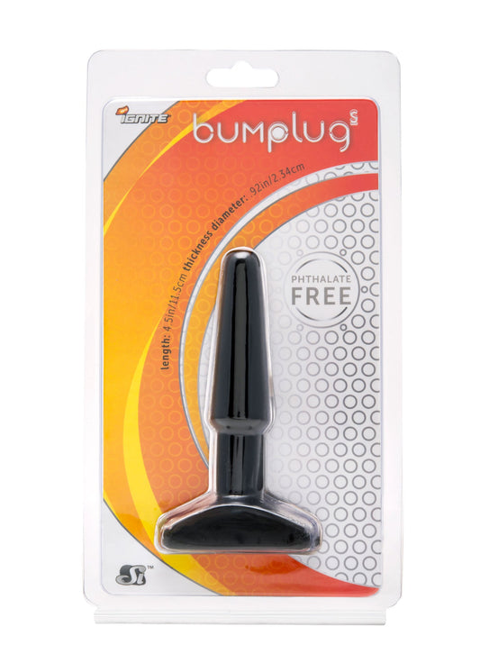 IGNITE BUTT PLUG BLACK SMALL