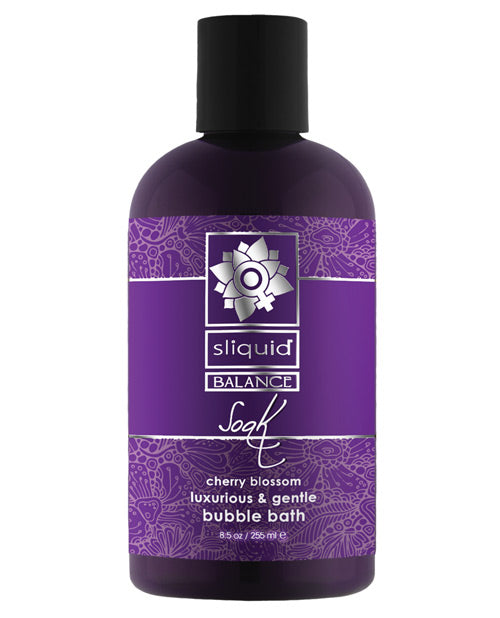 SLIQUID SOAK BUBBLE BATH CHERRY BLOSSOM 8.5 OZ