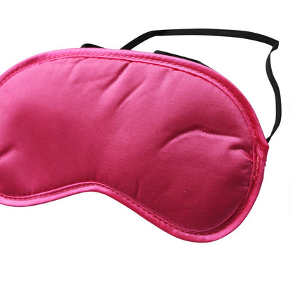 SEX & MISCHIEF SATIN HOT PINK BLINDFOLD