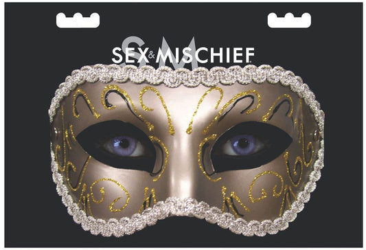 SEX & MISCHIEF MASQUERADE MASK