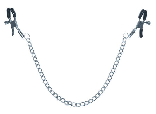 SEX & MISCHIEF CHAINED NIPPLE CLAMPS