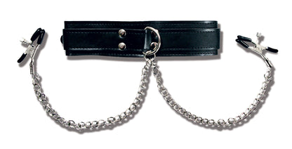 PREMIUM COLLAR W/ NIPPLE CLAMP