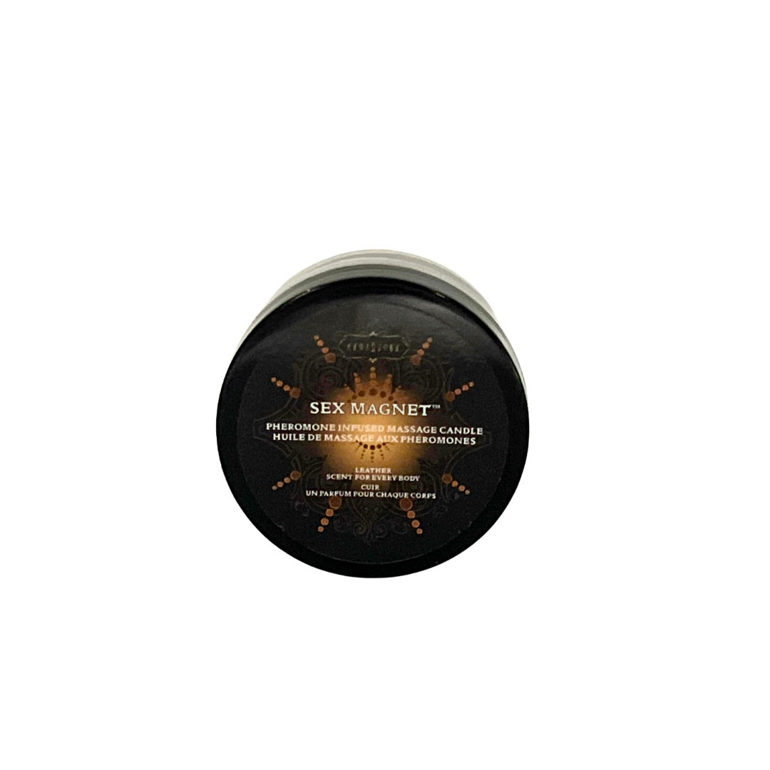 SEX MAGNET LEATHER MASSAGE CANDLE