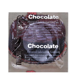 TRUSTEX CONDOMS-CHOCOLATE