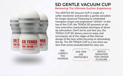 TENGA SD ORIGINAL VACUUM CUP GENTLE (NET)