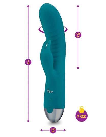 VIBEN ALLURING COME HITHER G SPOT RABBIT OCEAN