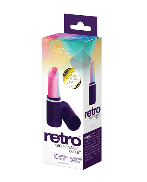 VEDO RETRO RECHARGEABLE BULLET PURPLE