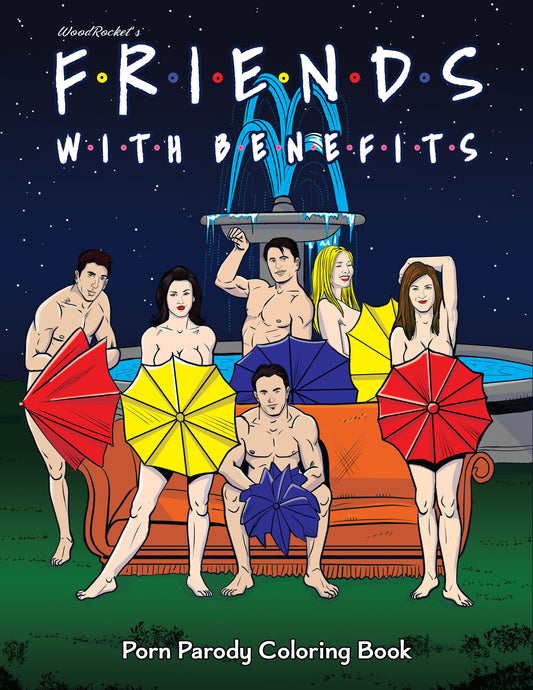 FRIENDS PORN PARODY COLORING BOOK (NET)