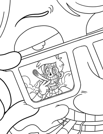 KILLER BUDS COLORING BOOK (NET)