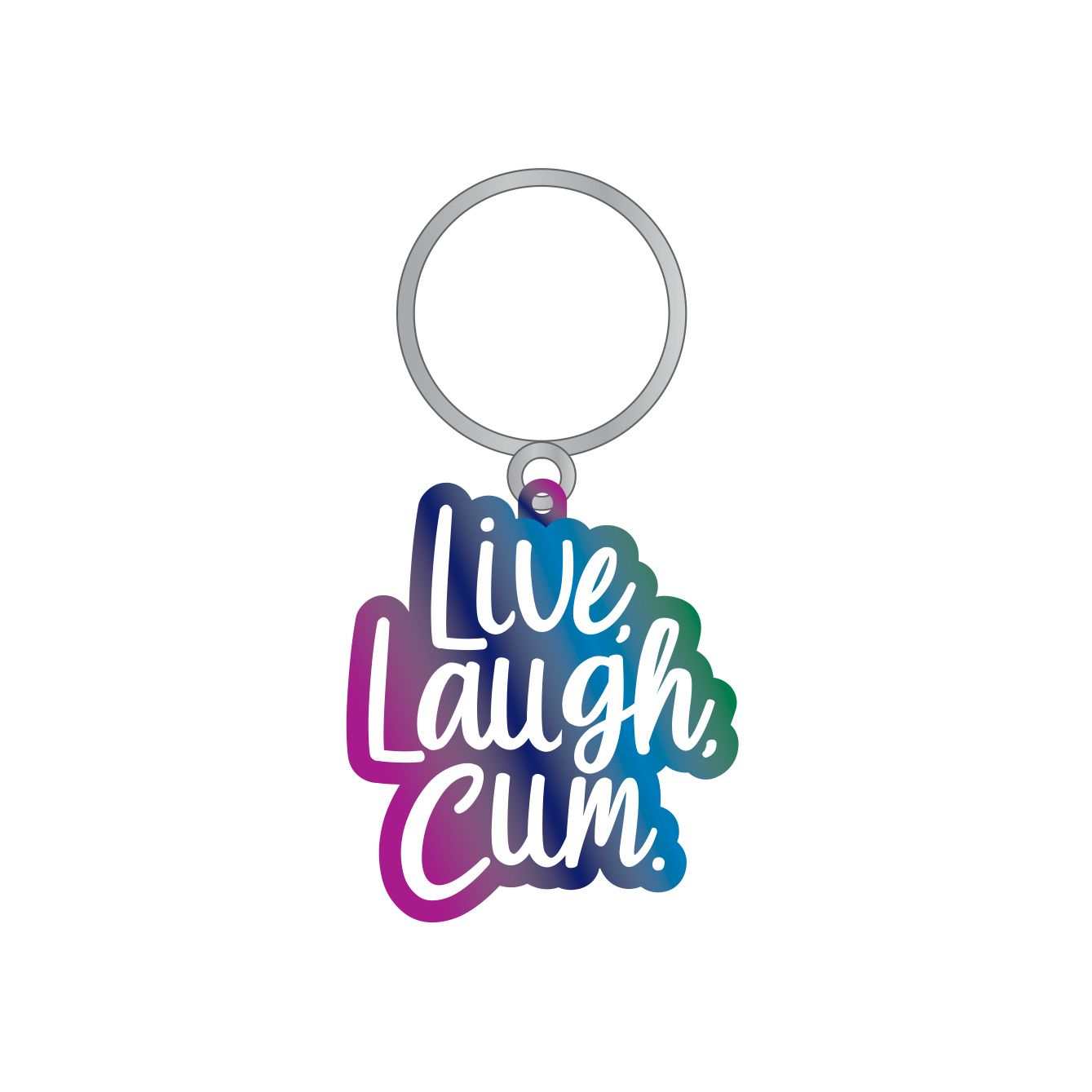 LIVE LAUGH CUM KEYCHAIN (NET)