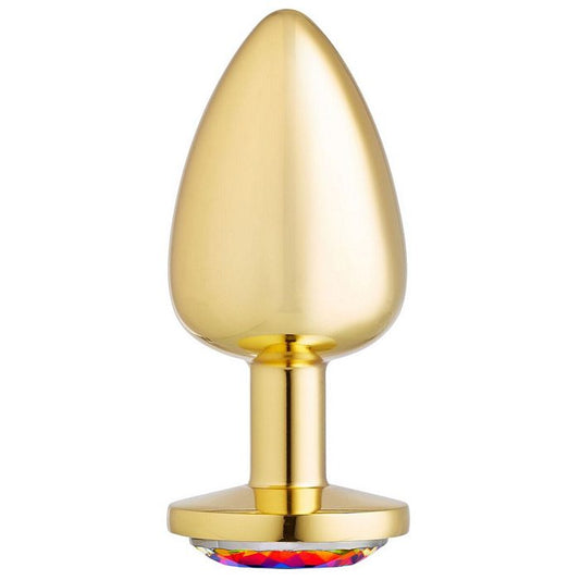 CLOUD 9 GEMS GOLD ANAL PLUG LARGE