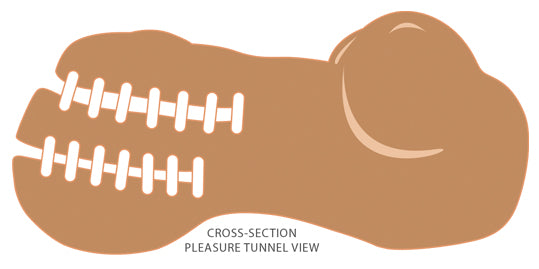 CLOUD 9 PERSONAL MINI BODY STROKER - TAN
