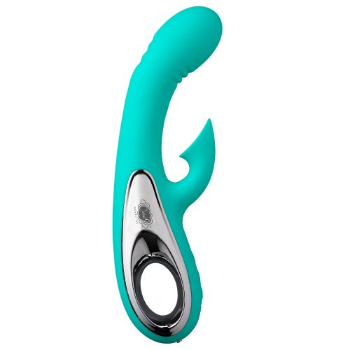 CLOUD 9 PRO SENSUAL AIR TOUCH VI COME HITHER RABBIT TEAL