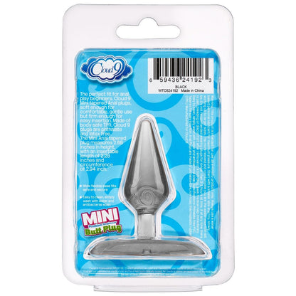 CLOUD 9 MINI BUTT PLUG SMOKE GREY