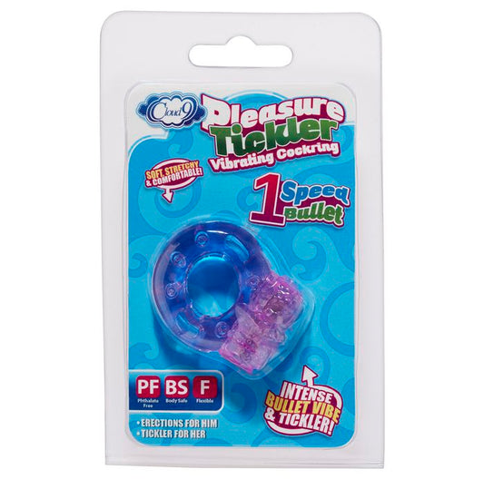 CLOUD 9 PLEASURE TICKLER 1 SPEED PURPLE