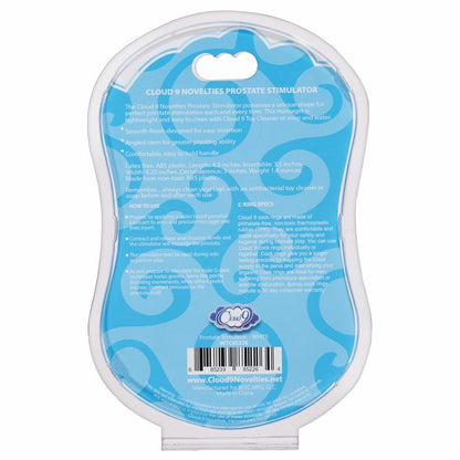CLOUD 9 PROSTATE STIMULATOR KIT WHITE W/C RINGS