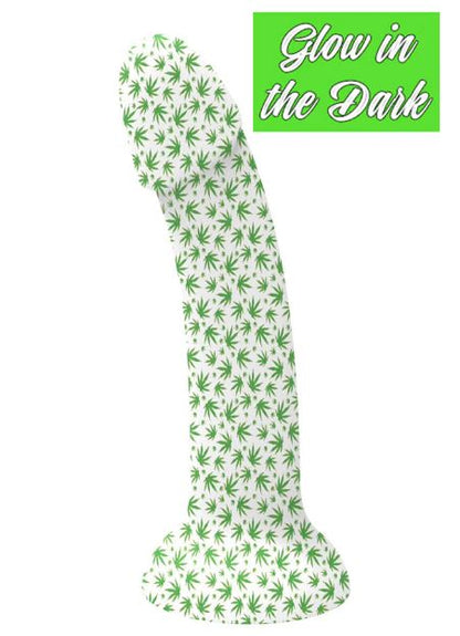 WOWIE SILICONE DONG POT LEAF PATTERN