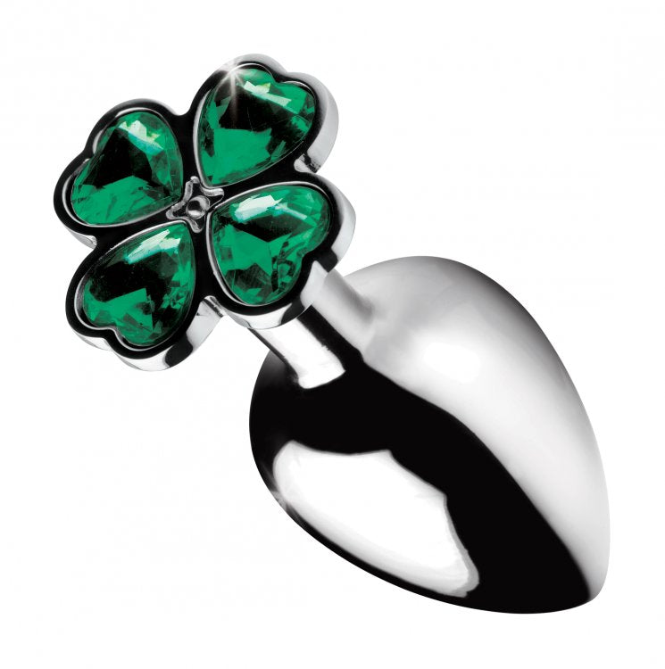 BOOTY SPARKS LUCKY CLOVER GEM ANAL PLUG LARGE