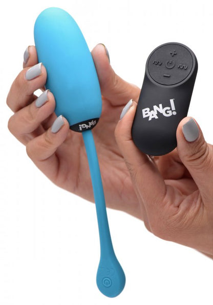 BANG! 28X PLUSH EGG & REMOTE CONTROL BLUE