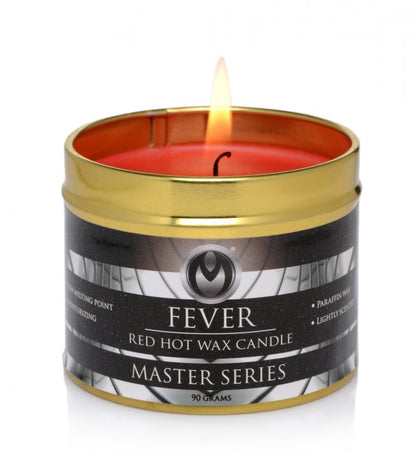 MASTER SERIES FEVER RED HOT WAX CANDLE