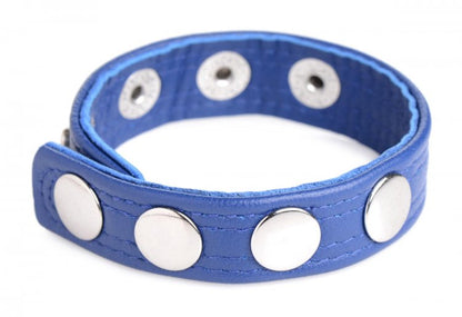 STRICT LEATHER COCK SPEED SNAP COCK RING BLUE