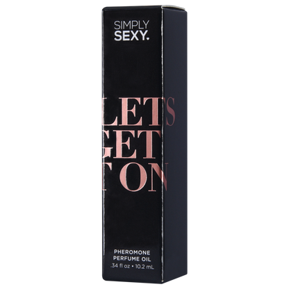 SIMPLY SEXY PHEROMONE PERFUME OIL ROLL-ON - LET'S GET IT ON - 0.34 floz | 10.2mL