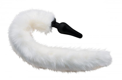 TAILZ WHITE FOX TAIL & EARS SET