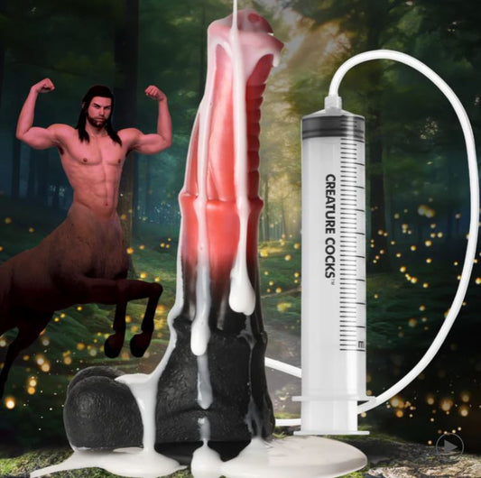 CREATURE COCKS CENTAUR EXPLOSION SQUIRTING DILDO