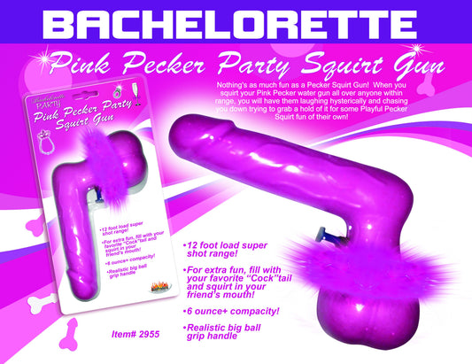 PINK PECKER PARTY SQUIRT GUN