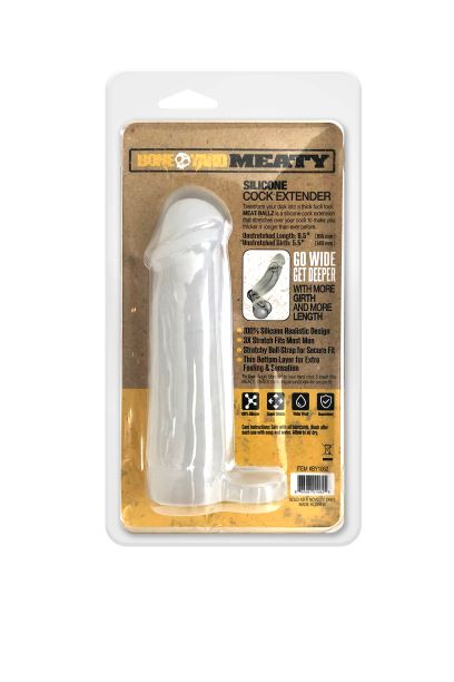 BONEYARD MEATY COCK EXTENDER CLEAR