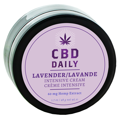 CBD DAILY INTENSIVE CREAM IN LAVENDER 1.7 OZ