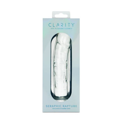 CLARITY GLASS DILDO SERAPHIC RAPTURE